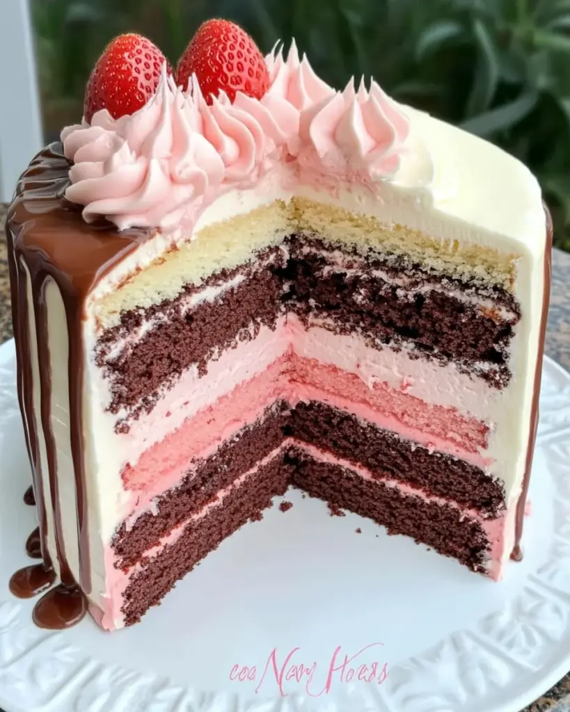 Neapolitan Cake