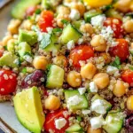 Quinoa Chickpea Salad