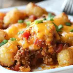 Sloppy Joe Tater Tot Casserole
