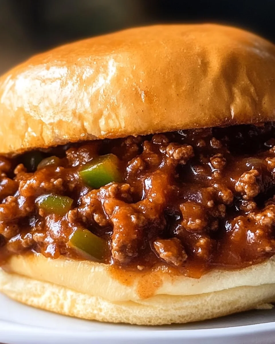 The Best Homemade Sloppy Joes