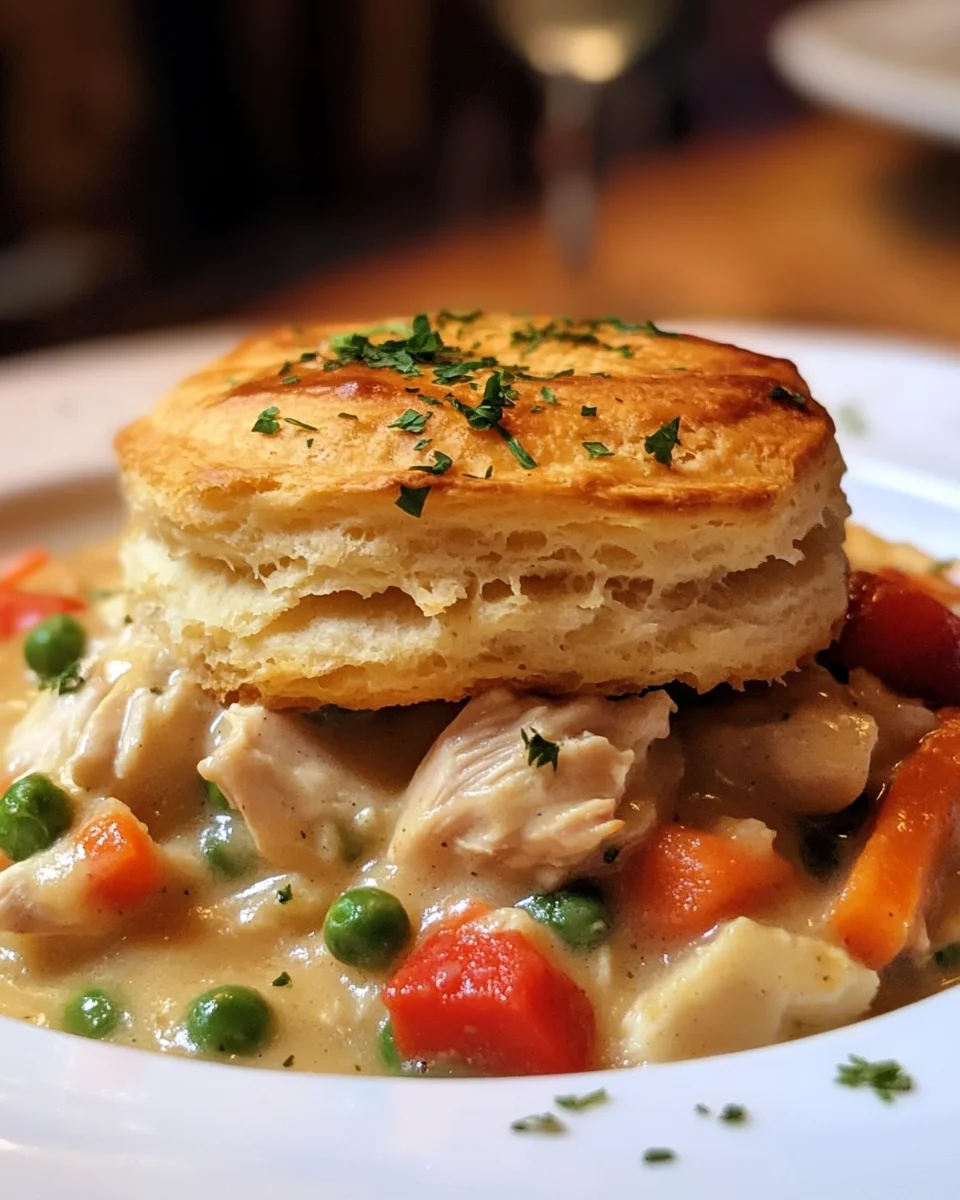 red lobster biscuit chicken pot pie